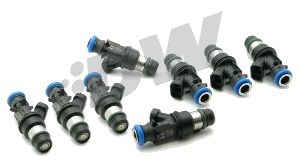 DeatschWerks zestaw 8 wtryskiwaczy paliwa 38lb/hr, Chevrolet Silverado/Sierra 00-06