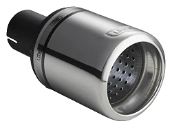 Uniwersalna końcówka tłumika okrągła 100mm długość 120mm średnica montażowa 45mm - N1-17-2/45