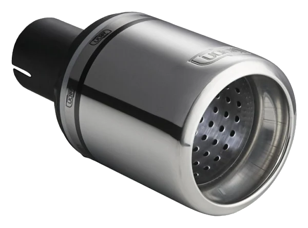 Uniwersalna końcówka tłumika okrągła 100mm długość 120mm średnica montażowa 45mm - N1-17-2/45