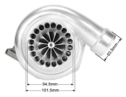 Turbosprężarka JRspec GTX3582R + JB (GTX3587R) T3 .63 4-bolt