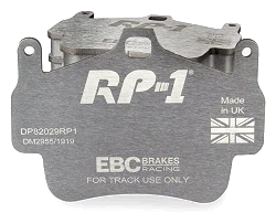 DP82029RP1 Sportowe klocki hamulcowe RP-1 Racing EBC Brakes Porsche Boxster 987 Boxster Spyder 987 Cayman 987 Porsche 911 997 Boxster Boxster S Boxster Spyder Cayman Cayman Sport 911 997 Car
