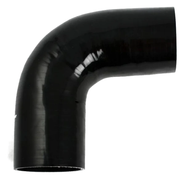 Wąż silikonowy czarny 90 stopni 3,75" (95mm)