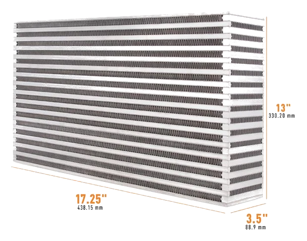 Uniwersalny rdzeń intercoolera Mishimoto 17.25" x 13.00" x 3.50"