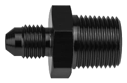 AN10 3/4 NPT Nypel adapter męsko-męski Czarny