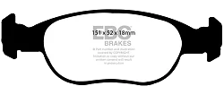 DP1141 Klocki hamulcowe ULTIMAX2 EBC Brakes Fiat Punto Fiat COMMERCIAL Punto Van