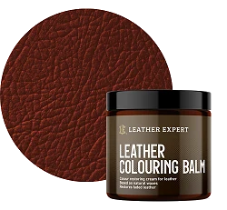 Leather Expert balsam koloryzujący do chłonnej skóry naturalnej - Red Brown czerwonobrązowy 250ml