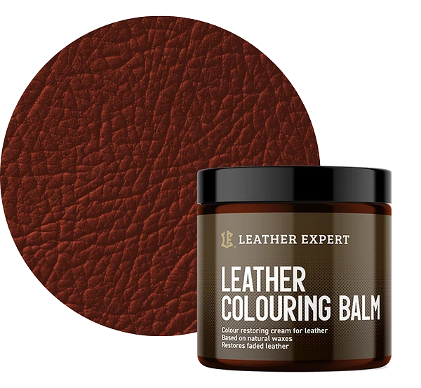 Leather Expert balsam koloryzujący do chłonnej skóry naturalnej - Red Brown czerwonobrązowy 250ml