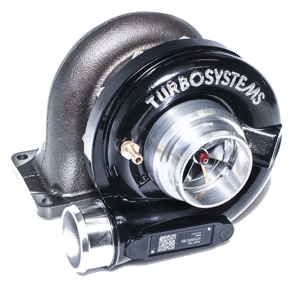 Turbocharger TurboSystems HTX3057B5 air outlet 90 degrees