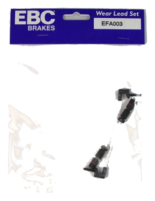 EFA003 Czujnik zużycia klocków hamulcowych EBC Brakes Mercedes-Benz CLK C208 CLK200 Convertible CLK C208 CLK200 Coupe CLK C208 CLK200K Coupe CLK C208 CLK230K Convertible CLK C208 CLK230K Cou