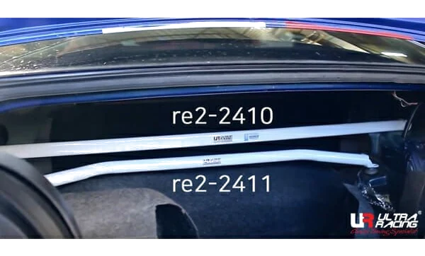 Rozpórka tylna górna (Rear Upper Strut Bar) (2410) Ultra Racing Ford Mustang S-197 (GT500) 5.4 05â€“09/Mustang S-197II 3.7 10-14 2WD