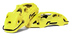 RacingLine Stage 3 Big Brake Kit 355mm 6 Pot MQB MQB evo Yellow