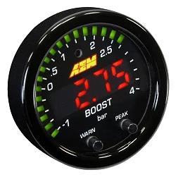 Wskaźnik AEM X-Series Gauge Boost AEM 30-0308