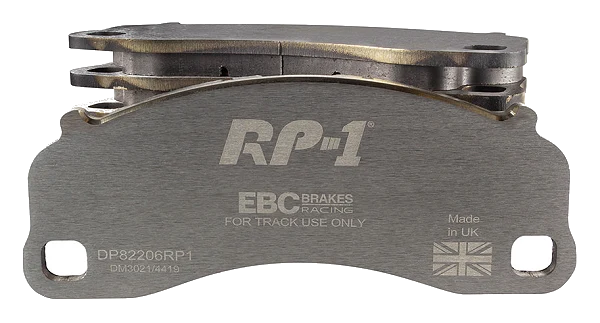 DP82206RP1 Sportowe klocki hamulcowe RP-1 Racing EBC Brakes Porsche 911 991 Cayman 981 Porsche 911 991 911 991/2 Boxster 718 Cayman 718 911 991 GT3 911 991/2 Carrera S 911 991/2 Carrera 4S 9