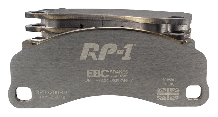 DP82206RP1 Sportowe klocki hamulcowe RP-1 Racing EBC Brakes Porsche 911 991 Cayman 981 Porsche 911 991 911 991/2 Boxster 718 Cayman 718 911 991 GT3 911 991/2 Carrera S 911 991/2 Carrera 4S 9
