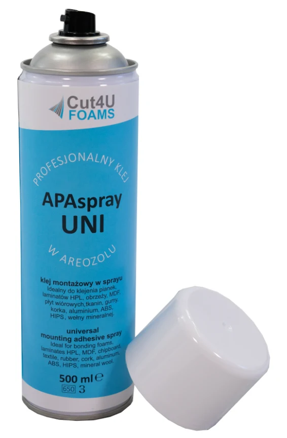Uniwersalny Klej w Sprayu ApaSpray Uni Apama 500ml - APASPRAY UNI