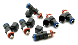 Zestaw wtryskiwaczy DeatschWerks 42lb Mustang V6 2011-2015 3.7L Jeep Wrangler 3.6L V6 2012-17 EV14 Universal