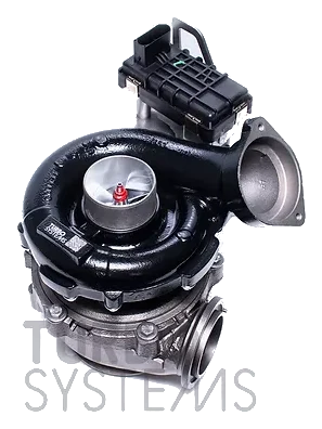 Upgrade Turbocharger Stage 2 TurboSystems for BMW E6x (525d / 530d / 730d) - HTD2872/351