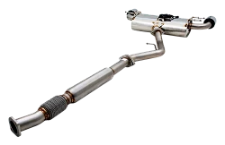 Układ wydechowy XForce z systemem Varex SUBARU BRZ 2012- Z1 stal nierdzewna