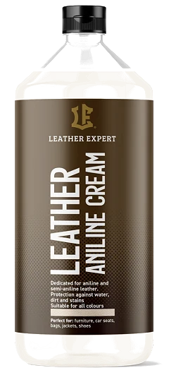 Leather Expert Leather Aniline Cream Odżywka do skór anilinowych półanilinowych otwarto licowych  1000ml