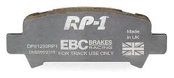 DP81293RP1 Sportowe klocki hamulcowe RP-1 Racing EBC Brakes Subaru Impreza Impreza Sport Legacy BE5 Legacy BH5 Legacy Legacy Outback Subaru Baja Forester SF Impreza Impreza Outback Legacy Ou