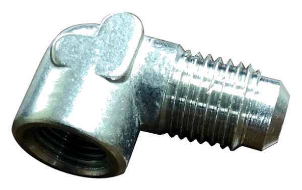 Fitting Adapter 1/8NPT Female to AN4 Male 90 Deg Adapter Nitrous Express NX 16189