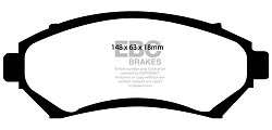 DP21100 Klocki hamulcowe GREENSTUFF EBC Brakes Chevrolet Trans Sport Opel Sintra Pontiac Grand Prix VAUXHALL Sintra BUICK Century Le Sabre FWD Park Avenue Regal Riviera Cadillac Deville Eldo