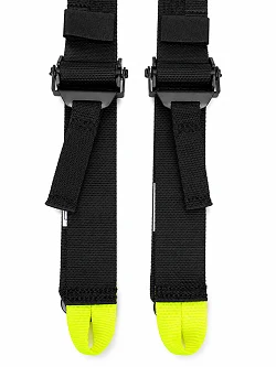 Pasy sportowe FMIC.Pro FIA 2031 8853-2016 6-punktowe 2"x 2" Czarne