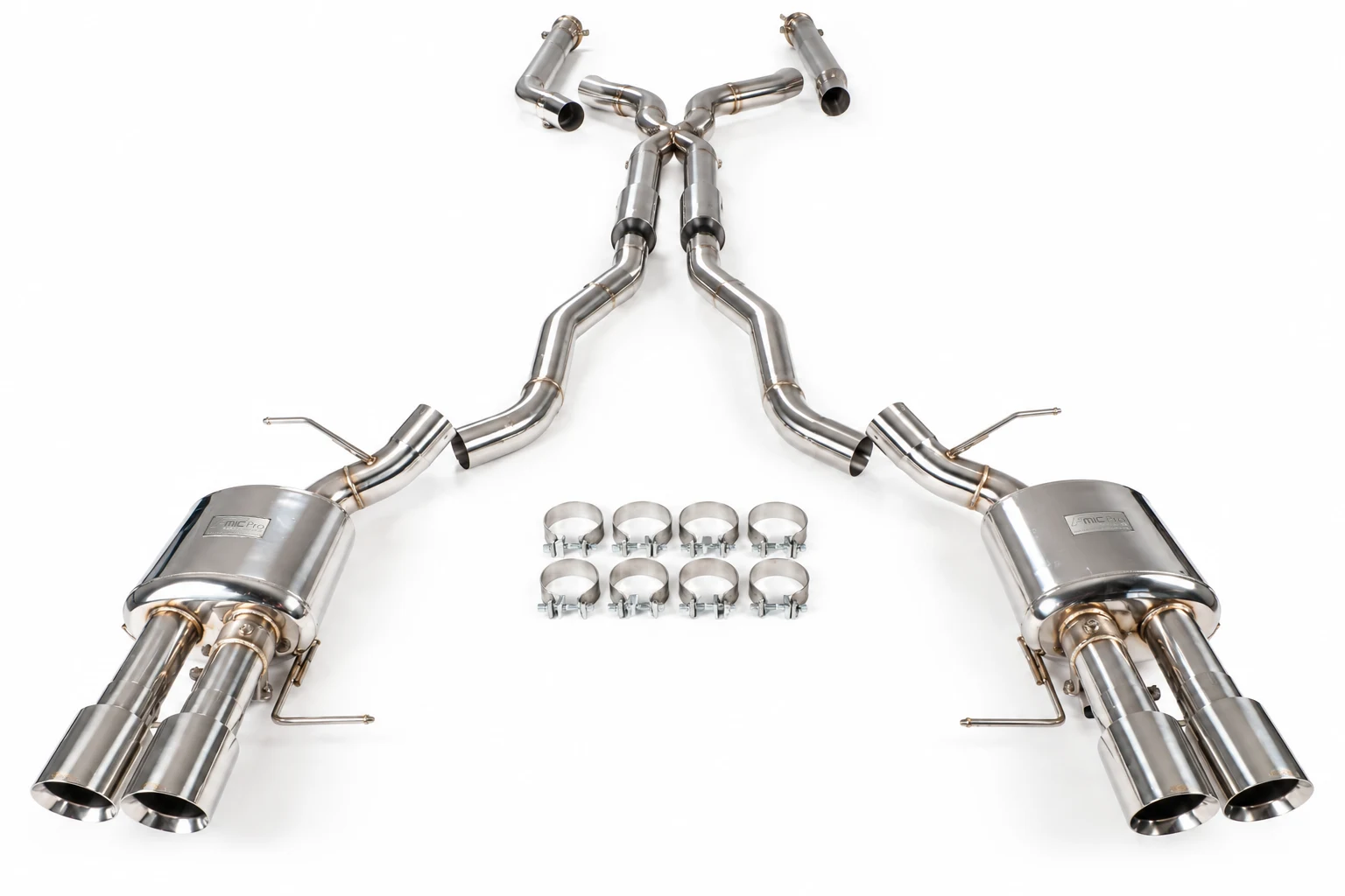 Aktywny układ wydechowy z klapami Cat-Back FMIC.Pro BMW M5 E60 M6 E63 5.0L V10 2005-2010