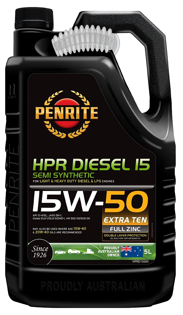 Olej silnikowy Penrite HPR Diesel 15 15W50 Semi Synthetic 5L