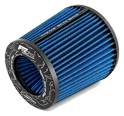Stożkowy filtr powietrza FMIC.Pro dł. 150mm średnica montażowa 102mm niebieski
