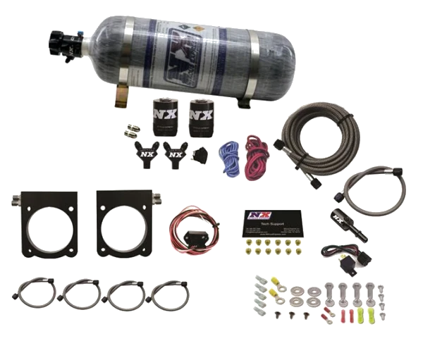 Gen-V Viper Nitrous Plate System with 12Lb Carbon Bottle (50-400Hp) Nitrous Express NX 20970-12