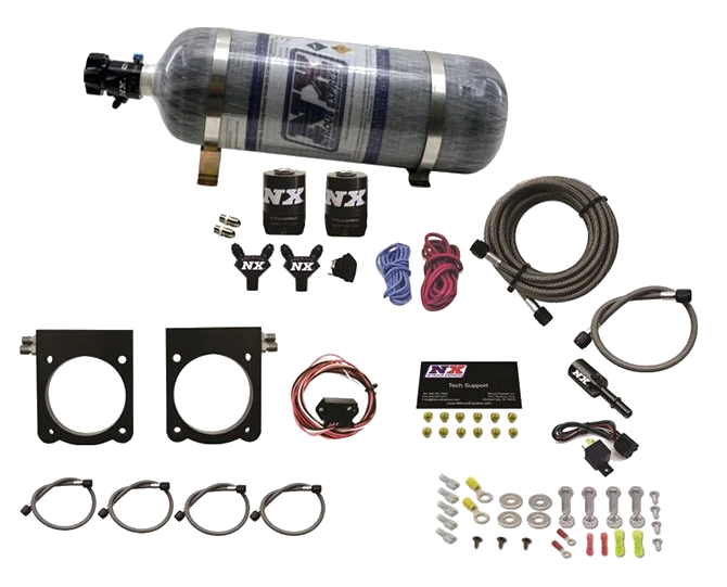 Gen-V Viper Nitrous Plate System with 12Lb Carbon Bottle (50-400Hp) Nitrous Express NX 20970-12