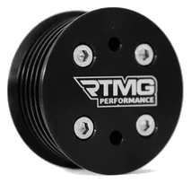 Aluminum Supercharger Steel Pulley RTMG Performance for Mini Cooper S R53 Black
