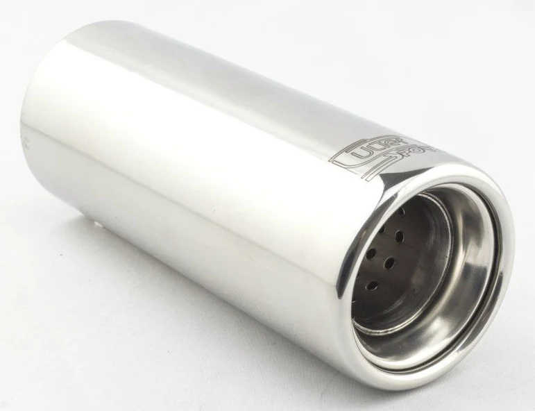 Uniwersalna końcówka tłumika okrągła 80mm długość 200mm - N07