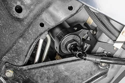 Fuel Hanger Feed Kit for Mitsubishi EVO X Stainless Filter Radium Engineering