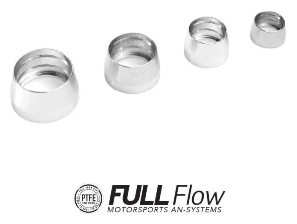 Nuke Performance PTFE Hose End Fitting Replacement Olive Inserts AN6