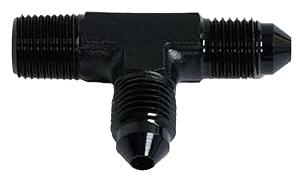 AN3 Male x 1/8 NPT Run T-Fitting Nitrous Express NX 16132