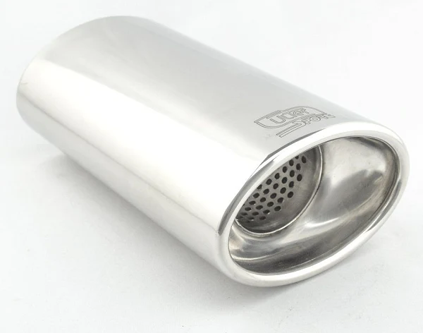 Uniwersalna końcówka tłumika owalna 120×80mm długość 200mm - N26