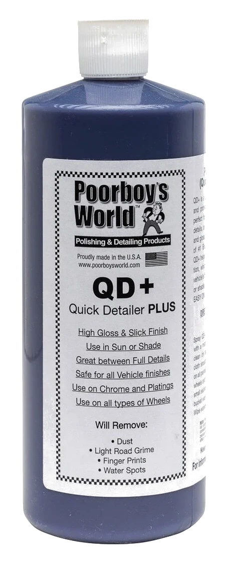 POORBOY'S WORLD Quick Detailer Plus QD+ blask i ochrona lakieru 946ml
