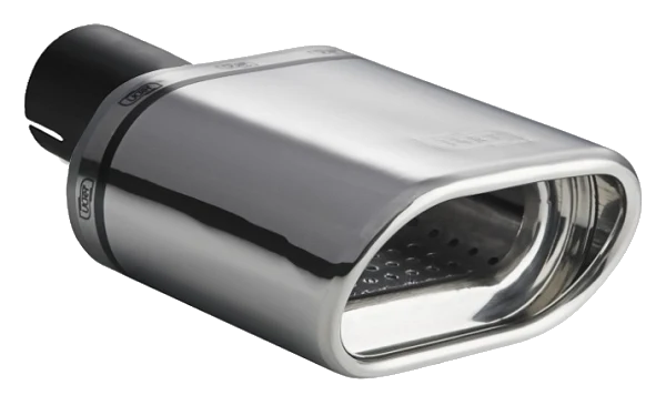 Uniwersalna końcówka tłumika owalna 145×75mm długość 140mm średnica montażowa 55mm - N1-21-1/55