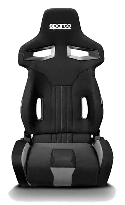 Fotel sportowy Sparco R333 Czarno szary - 009011.NG