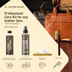 Leather Expert Handbag Care Kit zestaw do czyszczenia i pielęgnacji skórzanych torebek 2x100ml