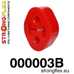 000003B: Wieszak tłumika 31mm