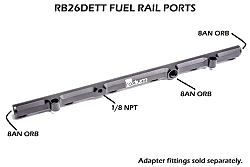 Listwa paliwowa Nissan RB26DETT Radium Engineering