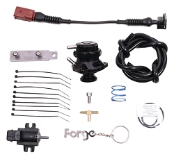 Zestaw zaworu recyrkulacyjnego Forge Motorsport FMDVMK7R Audi Cupra Seat Skoda VW Golf 7 1.8 2.0 TSi 2013+ czarny