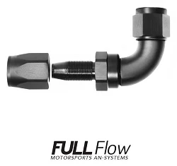 Nuke Performance Full Flow AN Hose End Fitting 180 Degree AN10