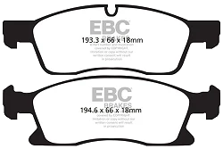 DP41871R Klocki hamulcowe YELLOWSTUFF EBC Brakes Dodge Durango Jeep Grand Cherokee Mercedes-Benz GL-Class X166 GLE-Class W166 C292 GLS-Class X166 M-Class W166