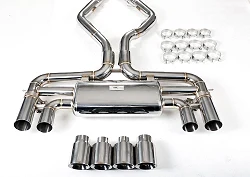 Aktywny układ wydechowy z klapami Cat-Back FMIC.Pro BMW X5M X6M F85 F86 4.4T S63 2015-2019