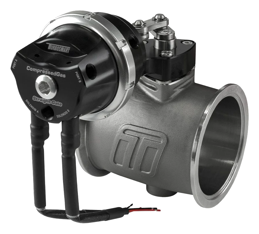 Compressed Gas StraightGate76 Inbuilt Solenoids 7PSI Black Turbosmart TS-0567-1252