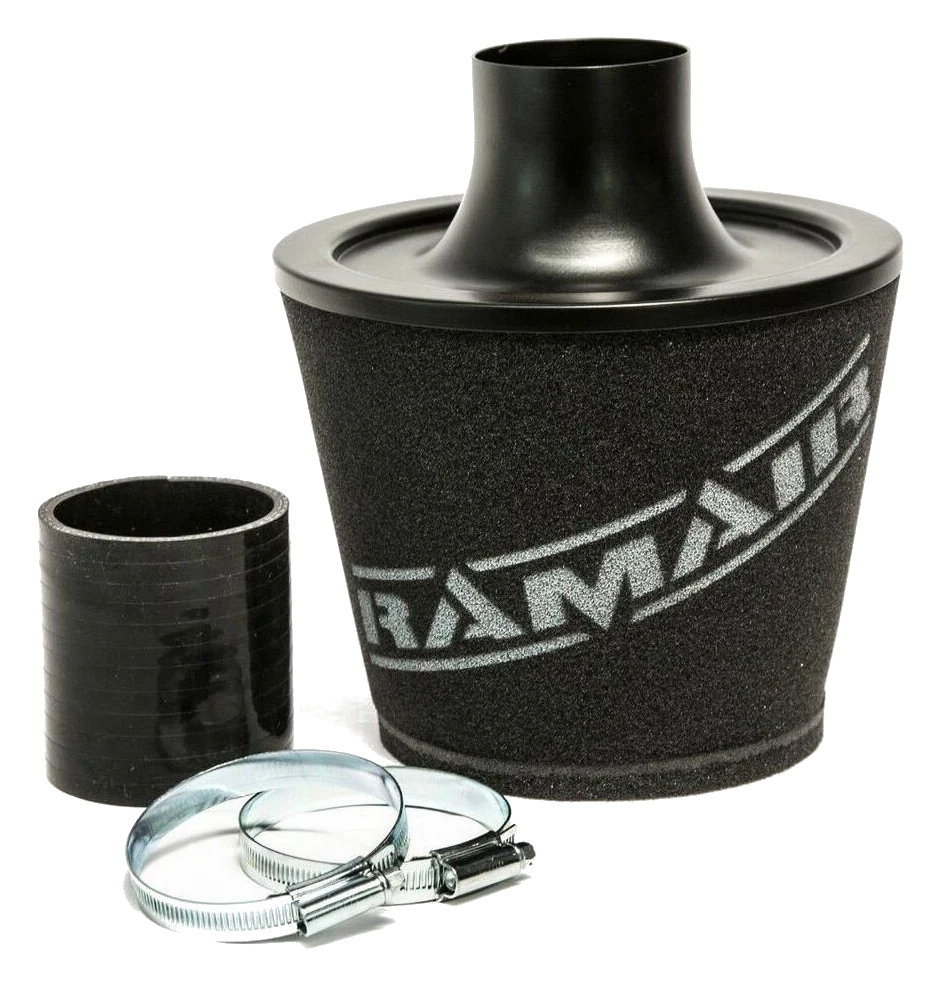 Uniwersalny stożkowy filtr powietrza aluminium Ramair JS-070-BK-KIT 70mm